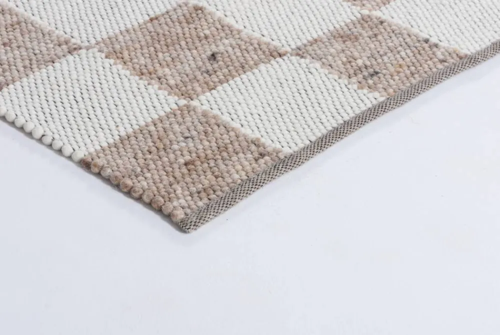 Tisca Gotland Design matta Special Edition Light brown-white nr. 2412 170x240 cm