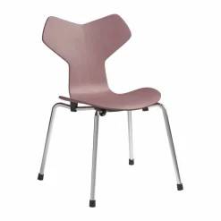 Clearance Fritz Hansen Grand Prix barnstol Wild rose målad ask-krom