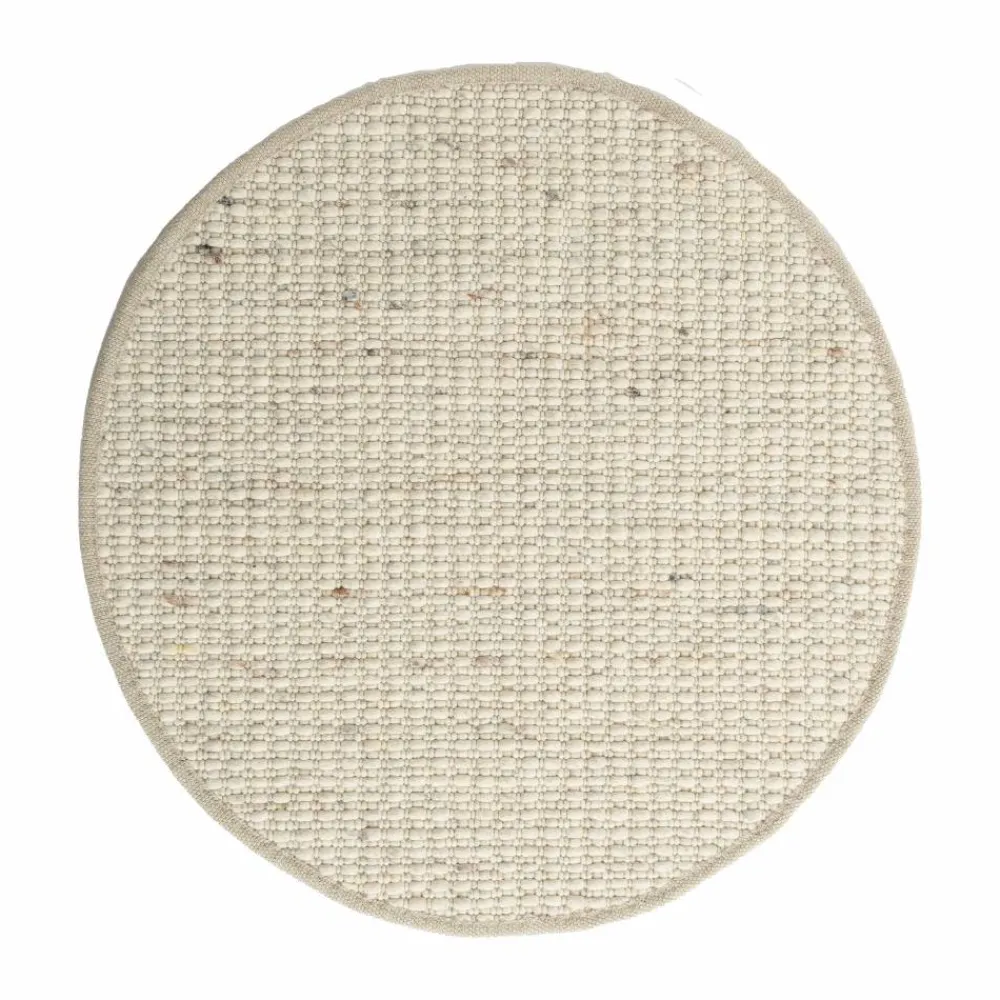 Outlet Tisca Greenland Swift round matta Natural white nr. 11 Ø200 cm