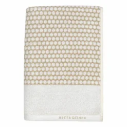 Mette Ditmer Grid badhandduk 70x140 cm Sand-off white