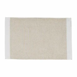 Outlet Mette Ditmer Grid badrumsmatta 50x80 cm Sand-off white
