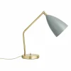 GUBI Gräshoppa bordslampa blågrå