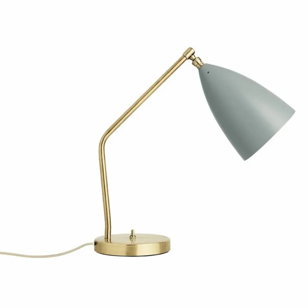 GUBI Gräshoppa bordslampa blågrå