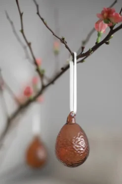 Cooee Design Gry ägg påskhänge 2-pack Cognac