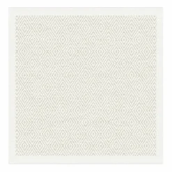Ekelund Linneväveri Gåsöga servett oblekt 35x35 cm