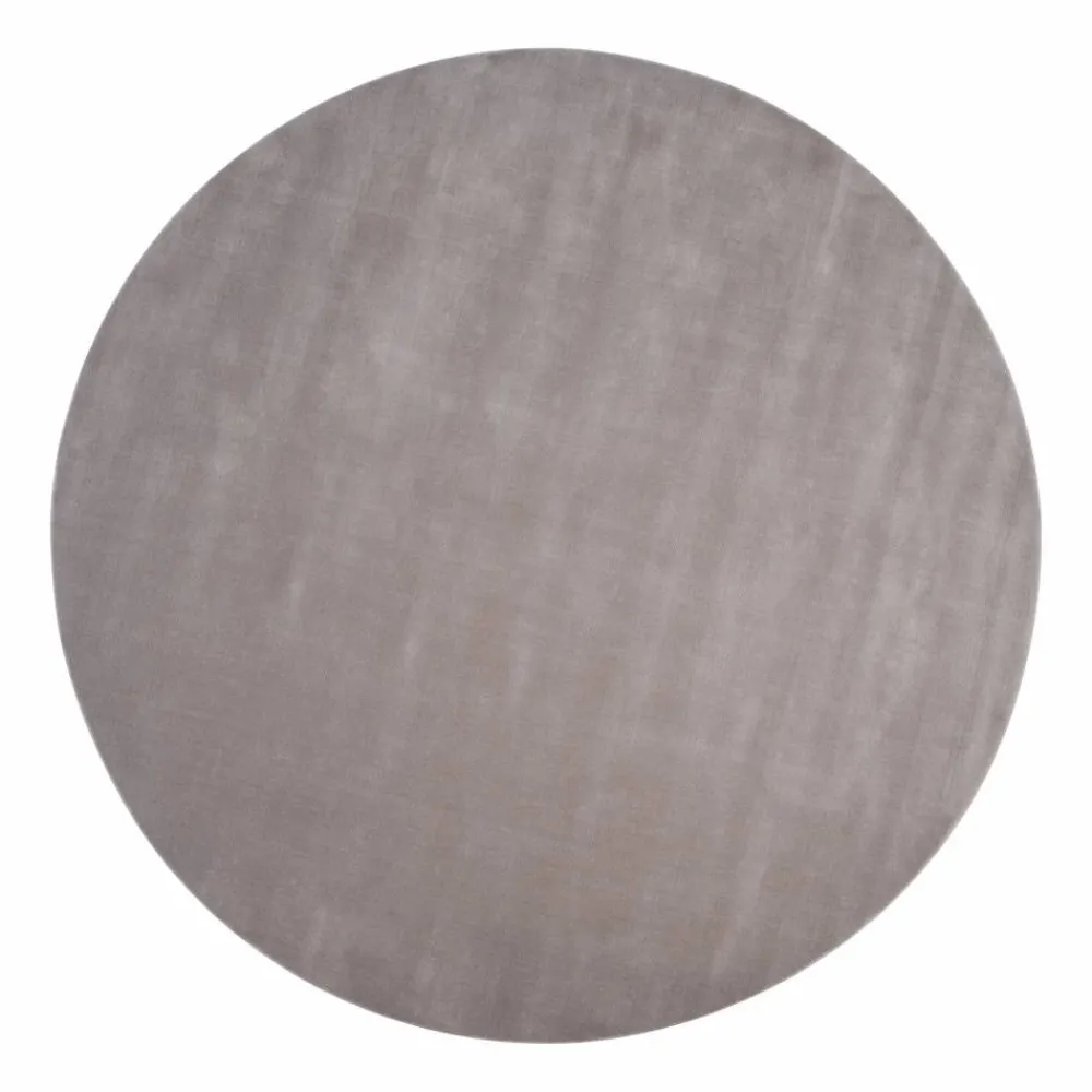 Linie Design Halo Cloud ullmatta rund Light grey Ø250 cm