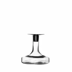 Skrufs Glasbruk Halo ljusstake klar stor