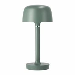Clearance Scandi Living Halo portabel bordslampa 25 5 cm Green