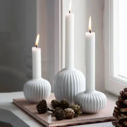 Kähler Hammershøi ljusstake mellan vit