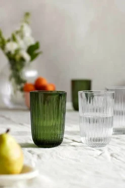 New Kähler Hammershøi vattenglas 37 cl 4-pack Grön