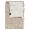 Himla Hannelin överkast beige-vit 160x260 cm
