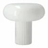 Scandi Living Haven bordslampa 26 cm Vit