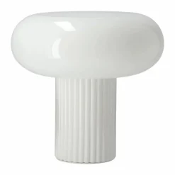 Scandi Living Haven bordslampa 26 cm Vit