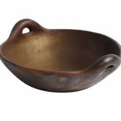 MUUBS Hazel skål med handtag L Brun