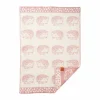 Outlet Klippan Yllefabrik Hedgehog barnfilt 65x90 cm Rosa