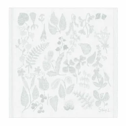 Ekelund Linneväveri Herbarium servett 35x35 cm Grå