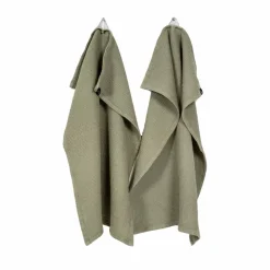 Himla Hetty kökshanduk 50x70 cm 2-pack Sage