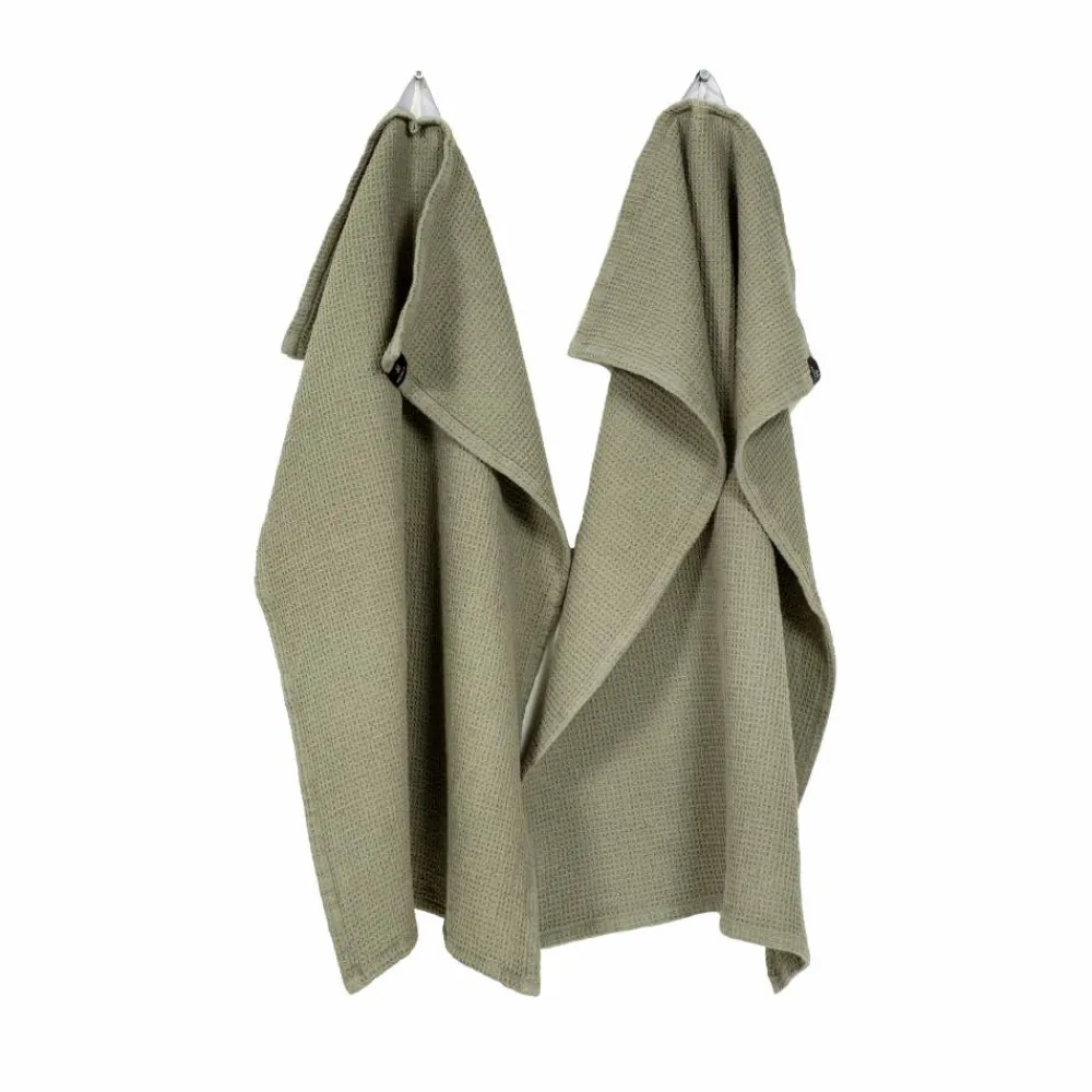 Himla Hetty kökshanduk 50x70 cm 2-pack Sage
