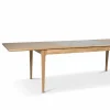 Discount Mavis Höllviken matbord Ek vitpigmenterad mattlack-2 ilägg-ek á 50 cm