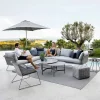 Online Cane-line Horizon modulsoffa Natté light grey vänster