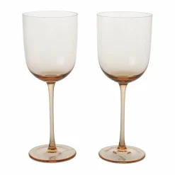 Ferm Living Host rödvinsglas 36 cl 2-pack Blush