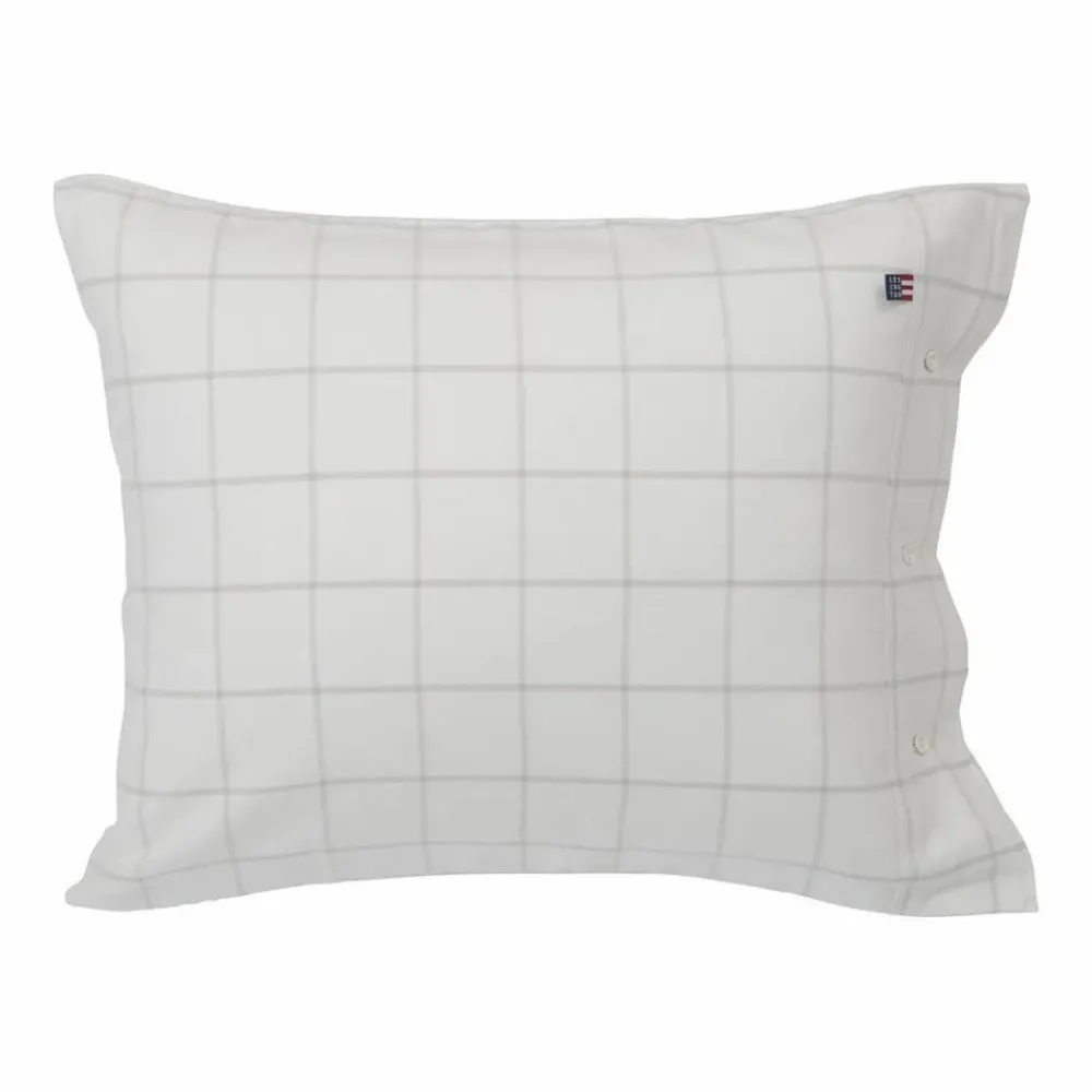 Discount Lexington Hotel Light Flannel örngott 50x60 cm Vit-ljusbeige