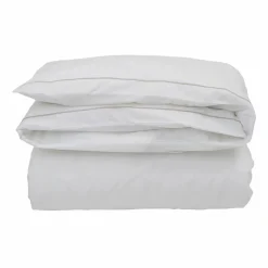 Best Lexington Hotel Percale påslakan 150x210 cm Vit-ljusbeige