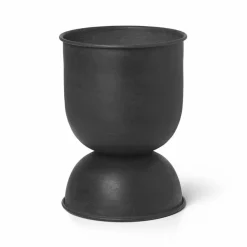 Ferm Living Hourglass kruka extra small Ø21 cm Svart-mörkgrå