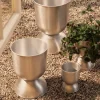 Hot Ferm Living Hourglass kruka liten Ø30 cm Aluminium