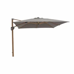 Sale Cane-line Hyde luxe parasoll tilt 3x3 m Woodlook-Taupe