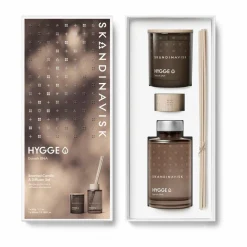 New Skandinavisk HYGGE doftljus & doftpinnar 65 g + 100 ml