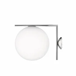 New Flos IC lights C/W1 vägglampa Krom-opal