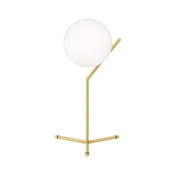 Sale Flos IC Lights T1 High bordslampa Borstad mässing-opal
