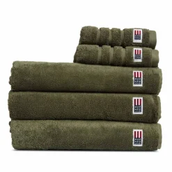 Lexington Icons Original badhandduk 100x150 cm Dusty olive