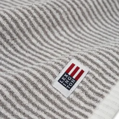 Hot Lexington Icons Original Striped badhandduk 70x130 cm White-gray