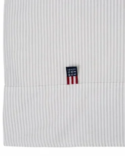 Discount Lexington Icons Pin Point påslakan 150x210 cm Beige-white