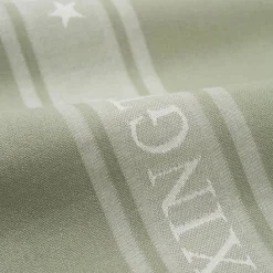 Outlet Lexington Icons Star kökshandduk 50x70 cm Sage green-white