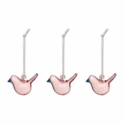 Hot Iittala glasfågel Rosa mini 3-pack