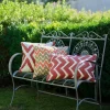 Clearance Chhatwal & Jonsson Ikat Bangalore utomhuskudde 50x50 cm Beige-apricot orange
