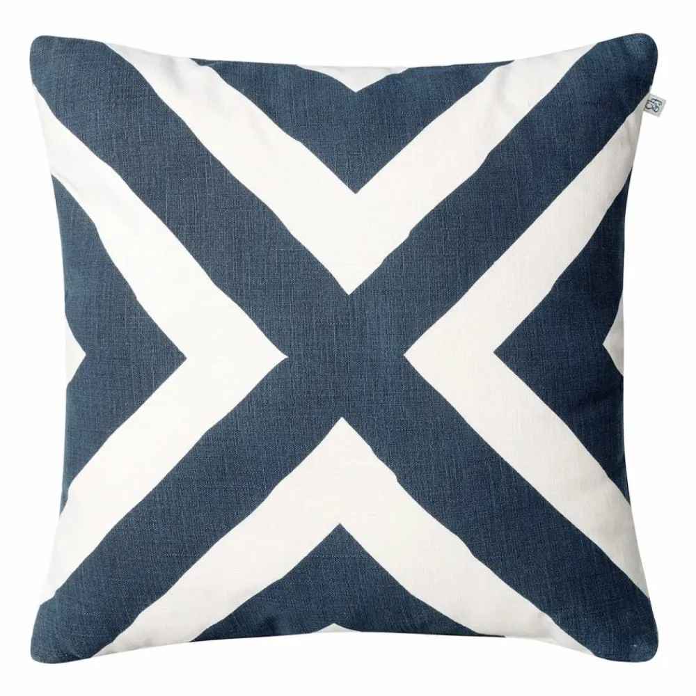 Sale Chhatwal & Jonsson Impal Outdoor kudde Blue/off white 50 cm