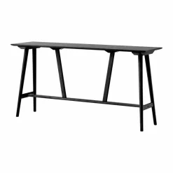 &Tradition In Between SK25 Counter Table barbord 190x50x95 cm Svartlackad ek