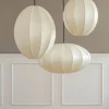 Oi Soi Oi Indochina Classic Oval S lampskärm Offwhite