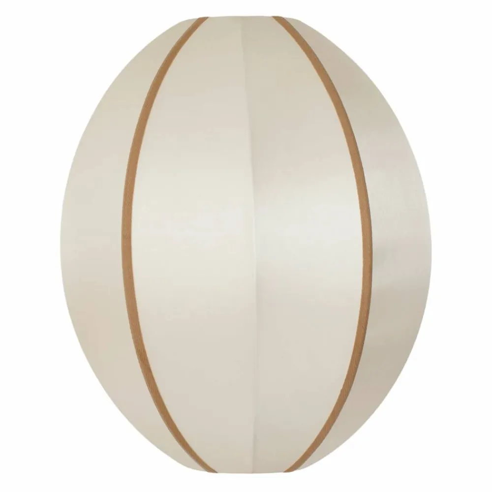 Oi Soi Oi Indochina Classic Oval S lampskärm Offwhite-amber