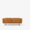 &Tradition Inland AV22 soffa 2-sits Noble läder cognac-warm black