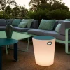 Fermob Inoui pall-lampa Red ochre (röd)