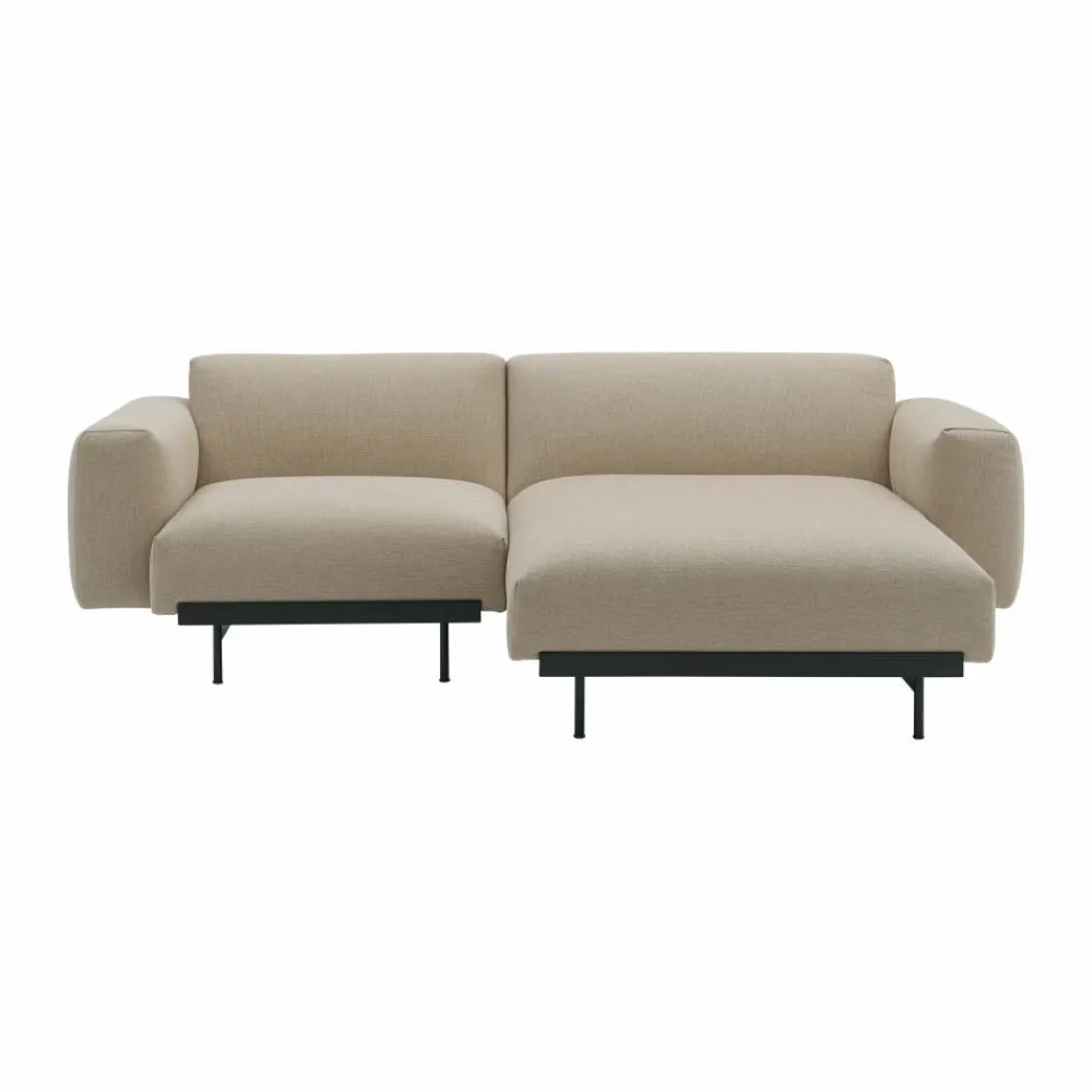 Muuto In Situ modulsoffa 2-sits configuration 4 Ecriture 240-Black