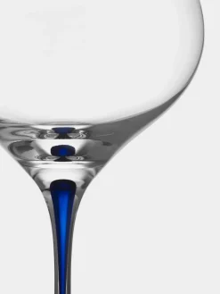 Best Orrefors Intermezzo Bouquet vinglas 70 cl Blå