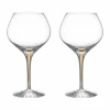 Online Orrefors Intermezzo Bouquet vinglas 70 cl 2-pack Guld