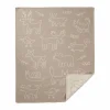 Barn Klippan Yllefabrik In the woods barnfilt 70x90 cm Beige