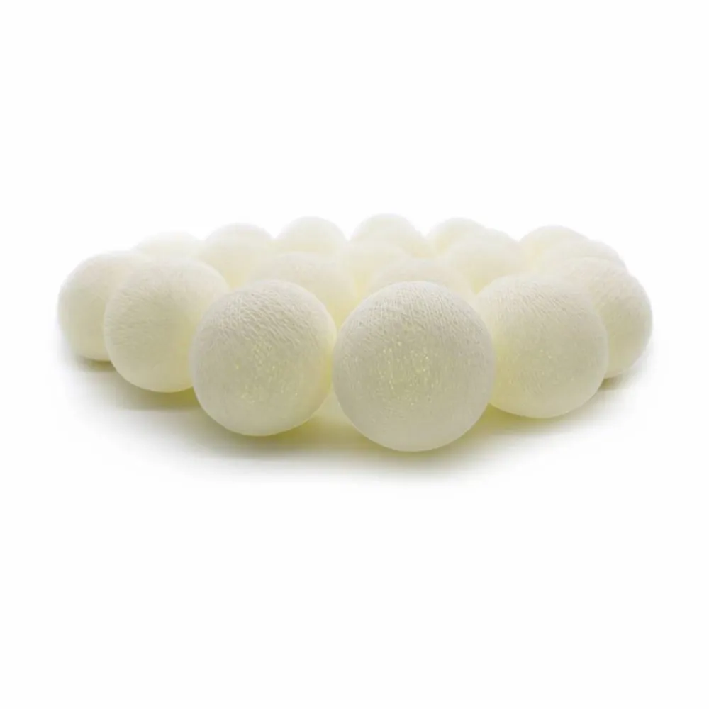 Best Irislights ljusslinga Butter yellow 20 bollar
